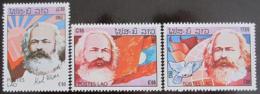 Poštovní známky Laos 1983 Karel Marx Mi# 688-90