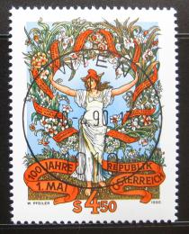 Poštová známka Rakúsko 1990 Den práce Mi# 1987