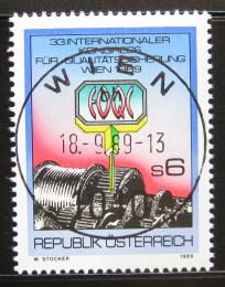 Poštová známka Rakúsko 1989 Kongres EOQC Mi# 1970
