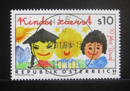 Poštová známka Rakúsko 1996 Výroèí UNICEF Mi# 2205