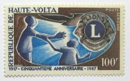 Poštová známka Horná Volta 1967 Lions International Mi# 212
