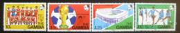 Poštové známky Gambia 1982 MS ve futbale Mi# 441-44