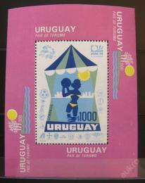 Poštová známka Uruguaj 1974 Turistika Mi# Block 20 Kat 40€