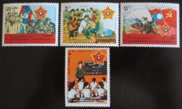 Poštové známky Laos 1989 ¼udová armáda Mi# 1131-34 
