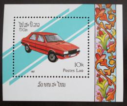 Poštová známka Laos 1987 Talbot Mi# Block 117