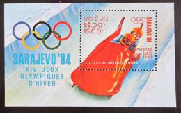 Poštovní známka Laos 1983 ZOH Sarajevo Mi# Block 96