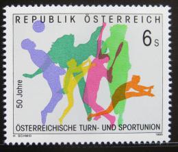 Poštová známka Rakúsko 1995 Gymnastika Mi# 2148