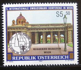 Poštová známka Rakúsko 1992 Konference ombudsmanù Mi# 2076