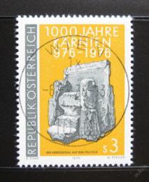 Poštová známka Rakúsko 1976 Korutany milénium Mi# 1511