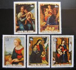 Poštovní známky Cookovy ostrovy 1983 Umìní, Raffael Mi# 932-36