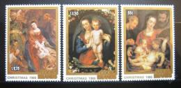 Poštové známky Cookove ostrovy 1986 Umenie, Rubens Mi# 1125-27
