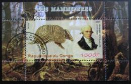 Poštová známka Kongo 2009 Armadillo