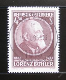 Poštová známka Rakúsko 1985 Dr. Lorenz Böhler Mi# 1800