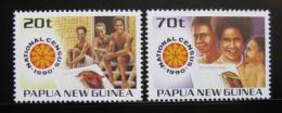 Poštové známky Papua Nová Guinea 1990 Sèítání lidu Mi# 614-15