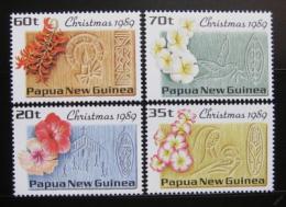 Poštové známky Papua Nová Guinea 1989 Vianoce Mi# 606-09