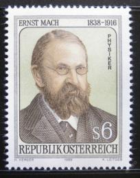 Poštová známka Rakúsko 1988 Ernst Mach, lékaø Mi# 1911