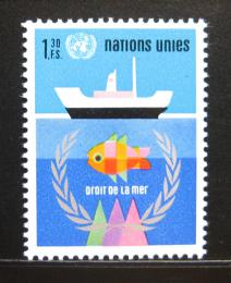 Poštová známka OSN Ženeva 1974 Zákon moøe Mi# 45