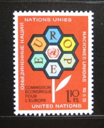 Poštové známky OSN Ženeva 1972 Ekonomická komise Mi# 27