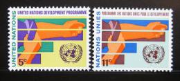 Poštové známky OSN New York 1967 Program rozvoje Mi# 174-75