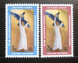 Poštové známky OSN New York 1968 Umenie Mi# 198-99