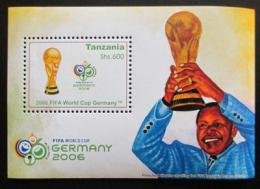 Poštová známka Tanzánia 2006 MS ve futbale Mi# Block 588