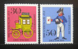 Poštové známky Nemecko 1966 Kongres FIP Mi# 516-17