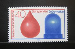 Poštová známka Nemecko 1974 Dárcovství krve Mi# 797