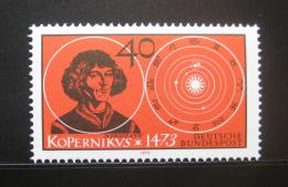 Poštová známka Nemecko 1973 Mikuláš Kopernik Mi# 758