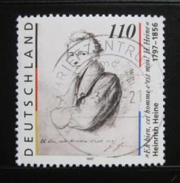 Poštová známka Nemecko 1997 Heinrich Heine, básník Mi# 1962