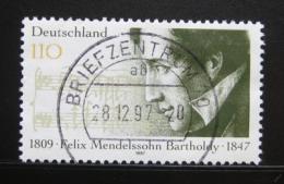 Poštová známka Nemecko 1997 F Mendelssohn-Bartholdy Mi# 1953