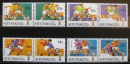 Poštové známky Aitutaki 1981 MS ve futbale Mi# 412-27