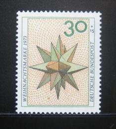 Poštová známka Nemecko 1973 Vianoèný hvìzda Mi# 790