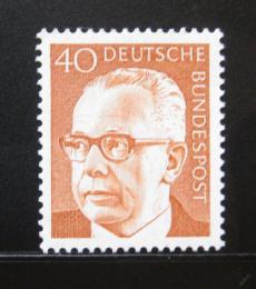 Poštová známka Nemecko 1971 Prezident Heinemann Mi# 639