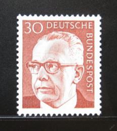 Poštová známka Nemecko 1971 Prezident Heinemann Mi# 638