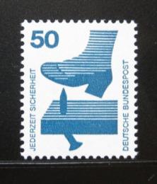 Poštová známka Nemecko 1973 Prevence pøed nehodami Mi# 700