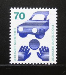 Poštová známka Nemecko 1973 Prevence pøed nehodami Mi# 773