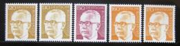 Poštové známky Nemecko 1972 Prezident Heinemann roèník