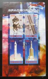 Poštové známky Rwanda 2010 Kosmické lode II
