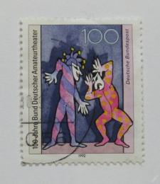 Poštová známka Nemecko 1992 Amatérská divadla Mi# 1626