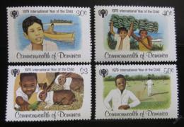 Poštové známky Dominika 1979 Medzinárodný rok dìtí Mi# 625-29