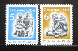 Poštovní známky Kanada 1968 Vánoce Mi# 430-31