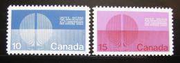 Poštové známky Kanada 1970 OSN, 25. výroèie Mi# 456-57