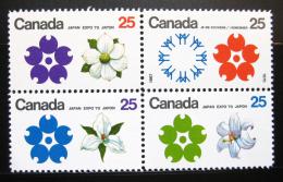 Poštovní známky Kanada 1970 Svìtová výstava EXPO Mi# 451-54