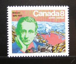 Poštová známka Kanada 1974 Guglielmo Marconi Mi# 580