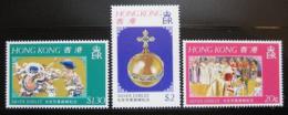 Poštová známka Hongkong 1977 Vláda Alžbìty II. Mi# 331-33