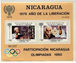 Poštová známka Nikaragua 1979 Medzinárodný rok dìtí Mi# Block 113 Kat 40€
