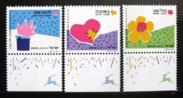 Poštovní známky Izrael 1989 Zvláštní pøíležitosti Mi# 1147-49