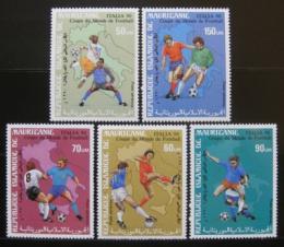 Poštové známky Mauritánia 1990 MS ve futbale Mi# 962-66