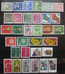 Poštové známky Nemecko 1958-79 Európa CEPT 16 kompletných setov