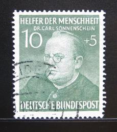 Poštová známka Nemecko 1952 Dr. Carl Sonnenschein Mi# 157